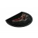 Genesis Tellur 400 Round Lava Floor Mat | Black paveikslėlis 2