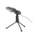 Gembird | Desktop microphone with a tripod | MIC-D-03 | Built-in microphone | 3.5 mm | Black paveikslėlis 6
