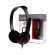 Gembird | MHS-002 Stereo headset | Built-in microphone | 3.5 mm | Black/Red фото 1