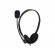 Gembird | Stereo headset | MHS-123 | Built-in microphone | 3.5 mm | Black image 2