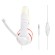 Gembird | Stereo Headset | MHS 03 WTRD | 3.5 mm | Headset | White with Red Ring paveikslėlis 3