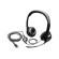 Logitech | Computer headset | H390 | On-Ear Built-in microphone | USB Type-A | Black image 1