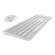 Dell | Keyboard and Mouse | KM5221W Pro | Keyboard and Mouse Set | Wireless | Mouse included | US | m | White | 2.4 GHz | g image 4