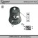 Gembird | MUSWB2 | 6 button | Optical Bluetooth mouse | Black paveikslėlis 4