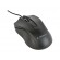 Gembird | Optical Mouse | MUS-3B-01 | Optical mouse | USB | Black paveikslėlis 2