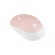 Natec | Mouse | Harrier 2 | Wireless | Bluetooth | White/Pink image 4