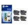 Brother LC421XLVAL Ink Cartridge Multipack | Brother Brother LC | LC421XLVAL | Brother LC421XL - 4-pack - XL - black image 2
