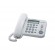 Panasonic | Corded | KX-TS560FXW | Built-in display | Caller ID | White | 198 x 195 x 95 mm | Phonebook capacity 50 entries | 588 g фото 2