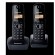 Panasonic | Cordless | KX-TG1612FXH | Built-in display | Caller ID | Black | Conference call | Phonebook capacity 50 entries | Wireless connection image 1