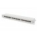 Digitus | Patch Panel | DN-91524S | White | Category: CAT 5e; Ports: 24 x RJ45; Retention strength: 7.7 kg; Insertion force: 30N max | 48.2 x 4.4 x 10.9 cm фото 1