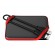 Portable Hard Drive | ARMOR A62 | 1000 GB | USB 3.2 Gen1 | Black/Red фото 2