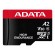 ADATA | AUSDX128GUI3V30SHA2-RA1 Memory Card | 128 GB | MicroSDXC | Flash memory class 10 | Adapter image 2