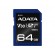 ADATA | Premier Pro | UHS-I | 64 GB | SDXC | Flash memory class 10 paveikslėlis 2