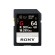 Sony | SF64TG | 64 GB | MicroSDXC | Flash memory class 10 фото 2