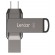 Lexar | 2-in-1 Flash Drive | JumpDrive Dual Drive D400 | 64 GB | USB 3.1 | Grey image 2