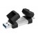 Silicon Power Dual USB Drive | Mobile C51 | 256 GB | USB Type-A and USB Type-C | Silver paveikslėlis 1