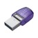 Kingston | DataTraveler | DT Micro Duo 3C | 128 GB | USB Type-C and Type-A | Purple image 3