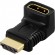 Adapter DELTACO HDMI-M - HDMI-F, angled / HDMI-14B image 1
