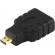 Adapter DELTACO HDMI High Speed Micro HDMI ha - HDMI ho / HDMI-24 image 1