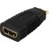 DELTACO HDMI adapter, mini HDMI male to HDMI female, 19 pin, gold plated / HDMI-18 image 2