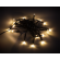 NORDIC HOME LED Light chain, 1.5m, 20 LED, battery, outdoor, ww / LGT-101 image 2