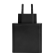 USB wall charger DELTACO with dual ports and PD, 1x USB-A, 1x USB-C, PD, 36W, black / USBC-AC137 image 4