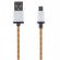 Phone cable STREETZ USB 2.0 "A-micro B", 1.0m, orange / MICRO-116 image 1