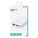Powerbank DELTACO 5000 mAh, 2.1 A / 10.5 W, 18.5 Wh, 2x USB-A, white / PB-A1000 image 4