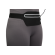 STREETZ Slim sports waist bag, for most smartphones, reflectors, black SPO-003 image 1