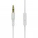 Earphones MOB:A in-ear with microphone, white / 383219 image 1