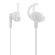 STREETZ Stay-in-ear headphones with microphone, media / answer button, 3.5 mm, white HL-W101 image 1