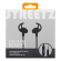 STREETZ stay-in-ear headset, 1-button remote, 3.5mm, microphone, black / HL-W100 image 3
