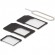 DELTACO SIM card reader gaget (microSIM+miniSIM+nanoSIM) / SIM-109 image 1