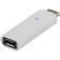 Adapter DELTACO USB 2.0 "C - micro B", white / USBC-1203 image 2