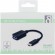 DELTACO USB 3.1 adapter, Gen 1 , Type C male - Type A female, 15cm, black  / USBC-1204 image 2