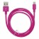 Cable MOB:A USB-A - lightning 2.4A, 1m, pink / 383209 image 2