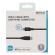 DELTACO USB-C to Lightning cable, 0.25m, 9V / 2A PD, 5V / 3A PD, 5V / 2.4A, USB 2.0, black / IPLH-301M image 2