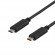 Cable DELTACO USB 3.1, 1m, black / USBC-1054 фото 2