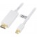Adapter DELTACO DisplayPort / HDMI, 2m, white / DP-HDMI202 фото 2