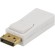 Adapter DELTACO DisplayPort / HDMI, white / DP-HDMI31 фото 1