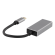 Adapter DELTACO USB-C-DisplayPort, 3840x2160, 60Hz, space gray / USBC-DP2 image 1