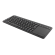Keyboard DELTACO wireless mini with touchpad, EN, 2.4G, black / TB-504-EN image 1