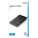 Numeric keyboard DELTACO USB, black / TB-120 image 2
