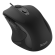 Mouse DELTACO OFFICE wired, ergonomic shape, silent clicks, black / MS-801 image 4