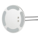 DELTACO Universal Headphone Stand, Aluminum, Anti-slip, Silver  HLS-101 image 4