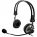 Ausinės DELTACO, ant ausų, su mikrofonu, juodos, 2x3.5mm / HL-7 paveikslėlis 1