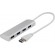 USB Hub DELTACO 4xUSB 3.0, 0.3m, silver / UH-484 image 1