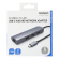 DELTACO USB-C Hub and Network Adapter, USB-C ha, RJ45 socket, 3xUSB-A 3.0, 0.4m cable, space gray / USBC-1294 image 3