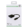 USB-C šakotuvas DELTACO 2xUSB-A, 0.1m kabelis, juodas / USBC-HUB4 paveikslėlis 2