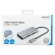 USB hub DELTACO USB-C ha for 2x USB-C ho and 2x USB-A ho, 10 Gb / s, space gray / USBC-HUB201 image 3